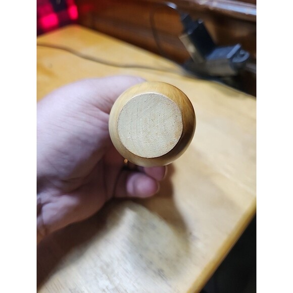 Vintage Turned Wood Salt & Pepper Shakers – Mid-Century Modern Tableware - Picture 5 of 10